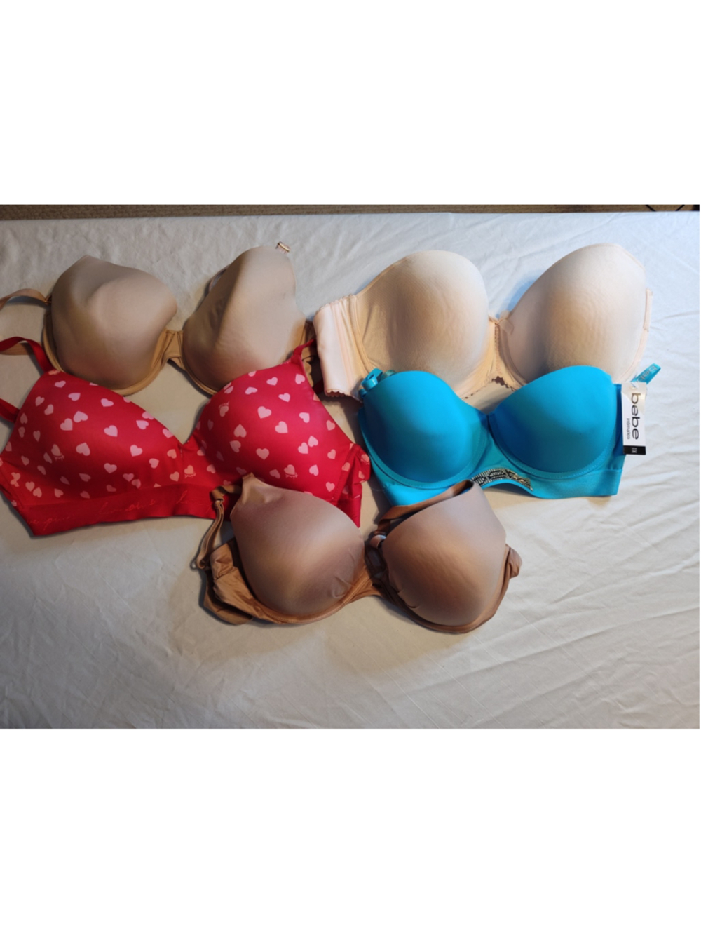 Women's Bundle of Bras Size 38 C-D Various Brands